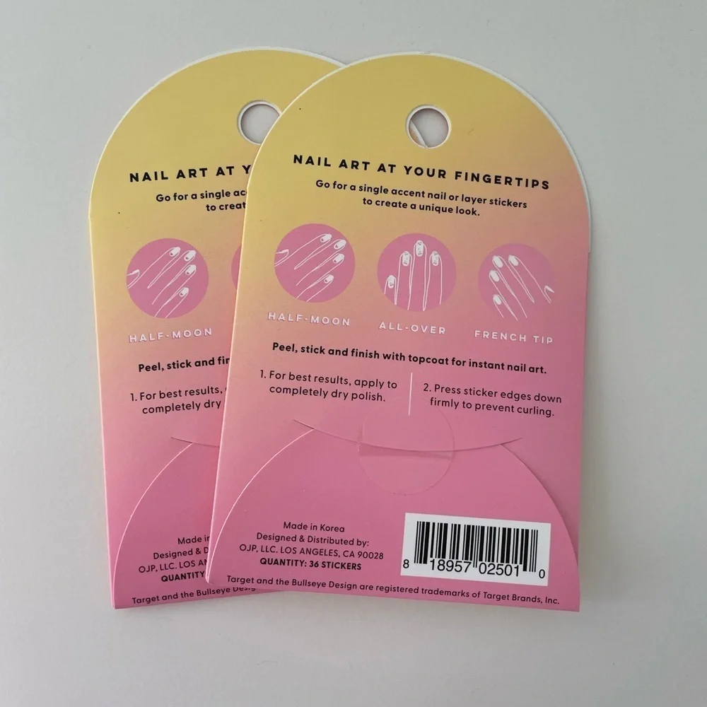 Stoney Clover Lane X Target Nail Art Stickers